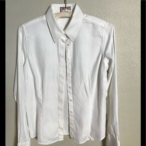 A PINK French cuffed shirt.